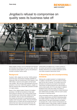 Jingdiao`s refusal to compromise on quality sees its business take off