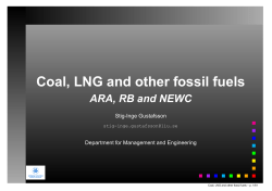Coal, LNG and other fossil fuels - IEI