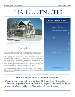 March 2016 - Georgetown Township