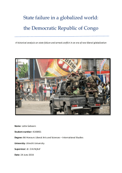 the Democratic Republic of Congo