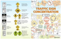 traffic sign concentration traffic sign concentration