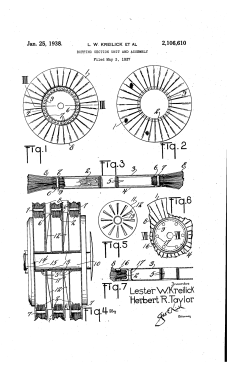 Buffing section unit and assembly