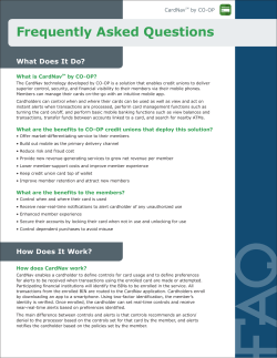 Frequently Asked Questions - CO