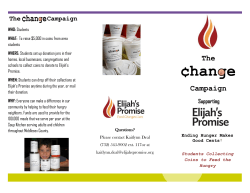 The Campaign - Elijah`s Promise