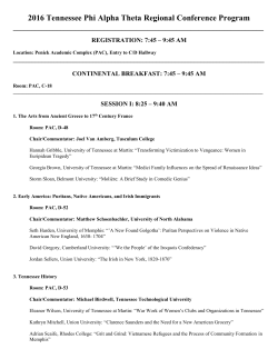 Conference Program