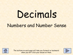 Decimals