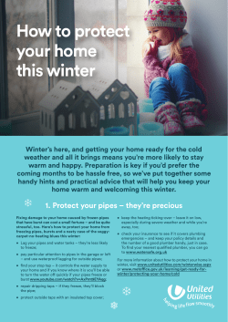 keeping warm this winter