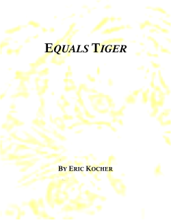 equals tiger - The Cartographer Electric