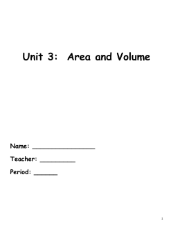 Unit 3 Packet