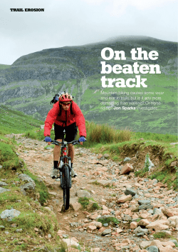 On the beaten track