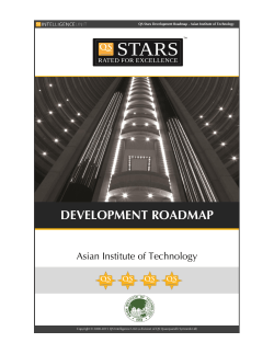 QS Stars Development Roadmap