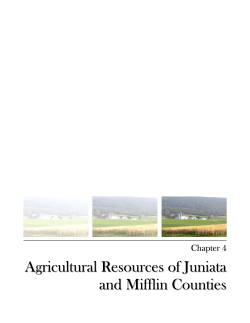 Agricultural Resources