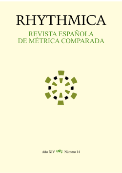 Revista Rhytmica n.º 14 2016 - e