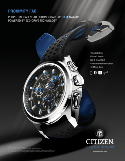 Proximity FAQ Version 2.5