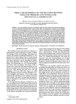 DIRECT MEASUREMENT OF THE RELATION BETWEEN