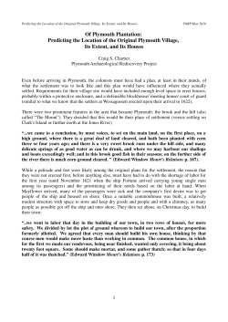 leyden st houses - Plymouth Archaeological Rediscovery Project