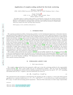Application of complex-scaling method for few