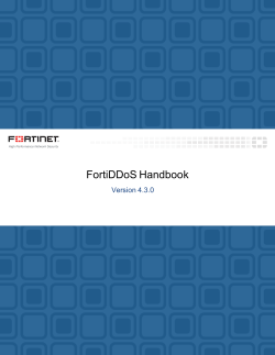 Document - Fortinet Document Library