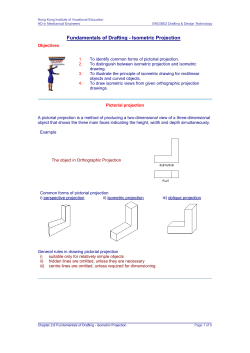 Fundamentals of Drafting - Introduction to Engineering Drawing