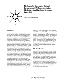 Strategies for Developing Optimal Synchronous SIM-Scan