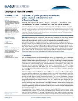 The impact of glacier geometry on meltwater plume structure and