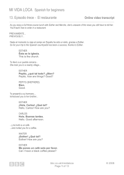 mi vida loca 13 el restaurante