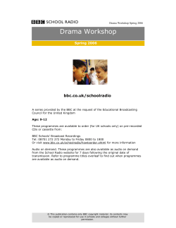 Drama Workshop