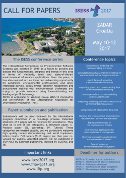 call for papers