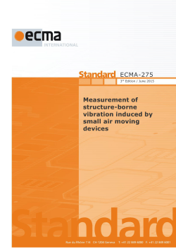 Final draft ECMA-275 3rd edition