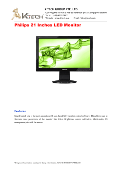 Philips 21 Inches LED Monitor - K-Tech