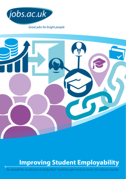 Improving Student Employability