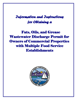 Application Brochure - Orange County Sanitation District