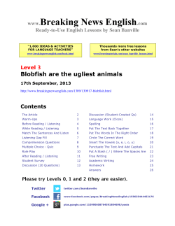26-page lesson - Breaking News English