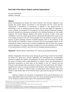 Dickens and the Supernatural - The Rupkatha Journal on