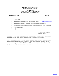 May 1, 2017 - Watertown, SD