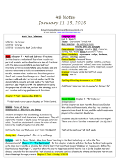 miss roberts`s first grade