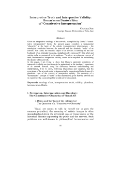 Full Article PDF - META. Research in Hermeneutics