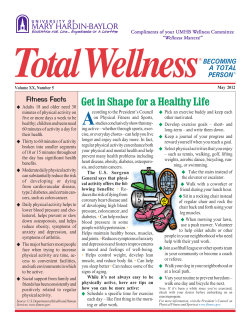 Get in Shape for a Healthy Life