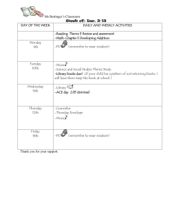 Miss Cho`s Classroom