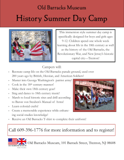 History Summer Day Camp