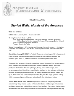 Storied Walls: Murals of the Americas - Peabody Museum