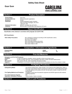 Guar Gum - eScience Labs