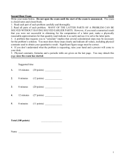 exam question 3 - MIT OpenCourseWare