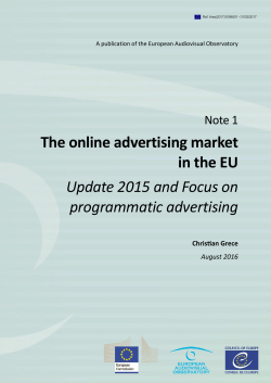 insights into the EU online advertising market