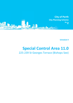 Special Control Area 11.0