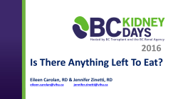 Is There Anything Left to Eat?