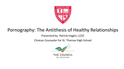 Pornography: The Antithesis of Healthy Relationships