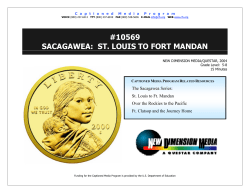 10569 sacagawea: st. louis to fort mandan