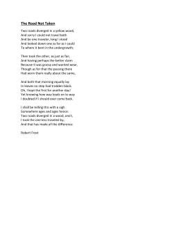 2 poems to prompt reflection - Jo Hennessy