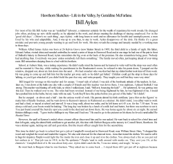 Bill Aylen - Hawthorn Historical Society